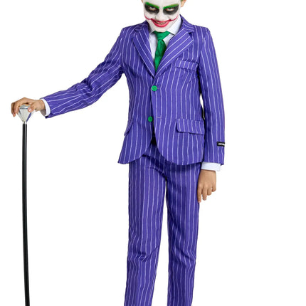 Feestbazaar Gestreept Joker maatpak kind