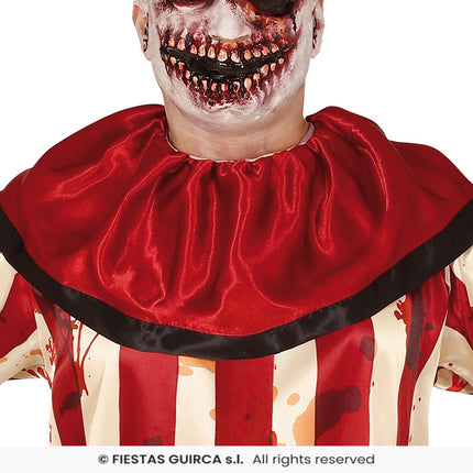 Feestbazaar Gestreepte Killer Clown Jumpsuit