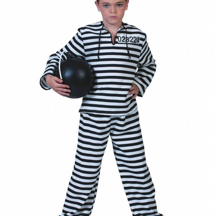 Feestbazaar Gevangenis kleding kind
