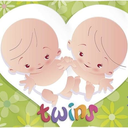 Feestbazaar Gevelvlag "Twins" 90x60cm