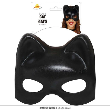 Feestbazaar Gezichtsmasker Catwoman Zwart
