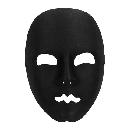 Feestbazaar Gezichtsmasker Mime Zwart