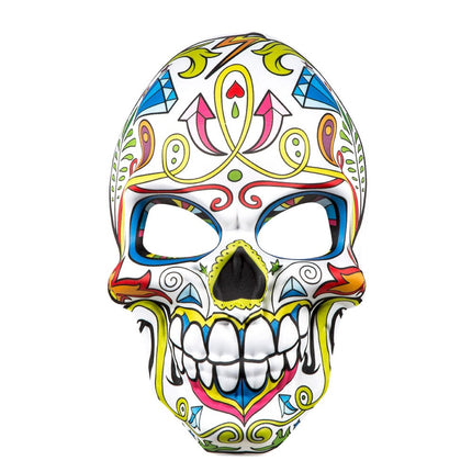 Feestbazaar Gezichtsmasker Mr Day of the dead