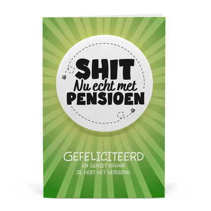 Feestbazaar Giftcard Button Nu Echt Met Pensioen