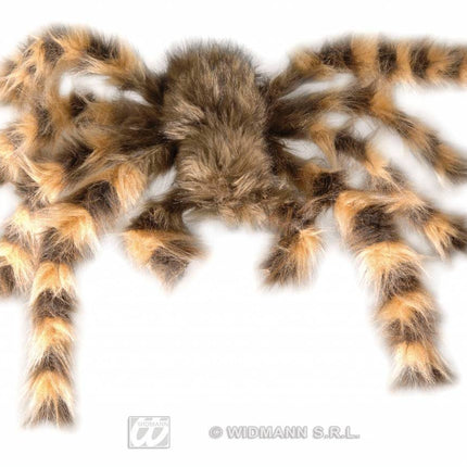 Feestbazaar gigantische harige spin buigbaar 65cm