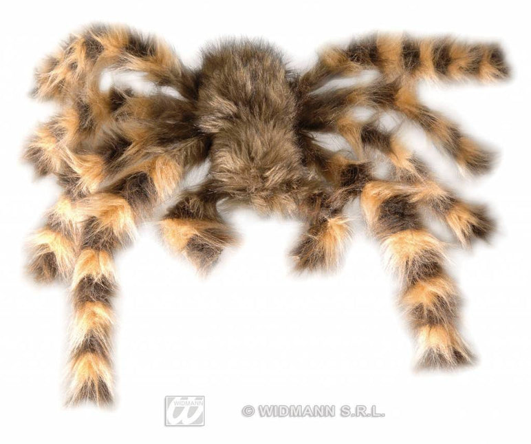 Feestbazaar gigantische harige spin buigbaar 65cm