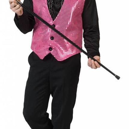 Feestbazaar Gilet fuchsia man