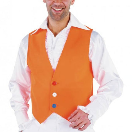 Feestbazaar Gilet oranje elite