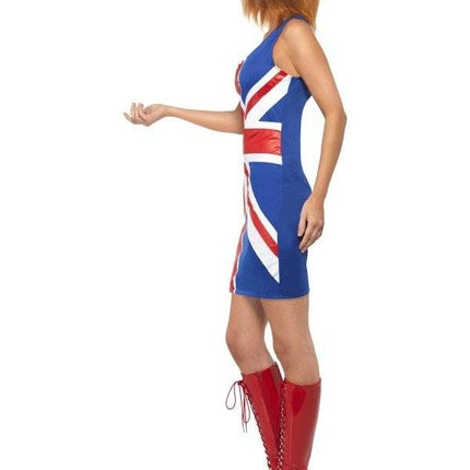 Feestbazaar Ginger Spice girl jurk