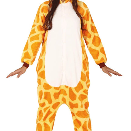 Feestbazaar Giraffe Onesie Volwassen