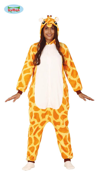 Feestbazaar Giraffe Onesie Volwassen