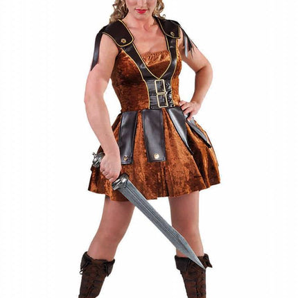 Feestbazaar Gladiator dames kostuum elite