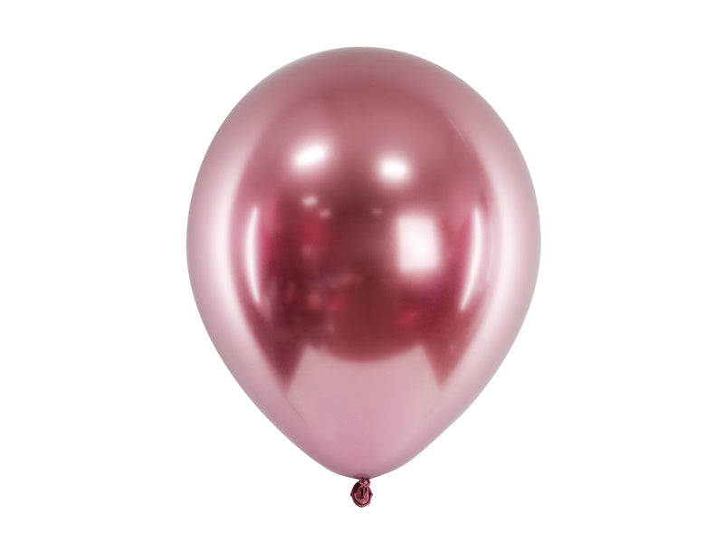 Feestbazaar Glossy Ballonnen Rosé Goud (50st)