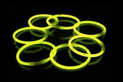 Feestbazaar Glow in Dark armbanden geel