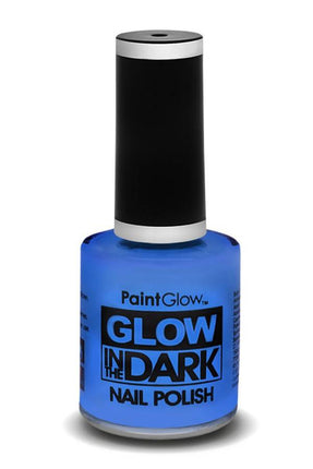 Feestbazaar Glow in the dark nagellak UV neon Blauw