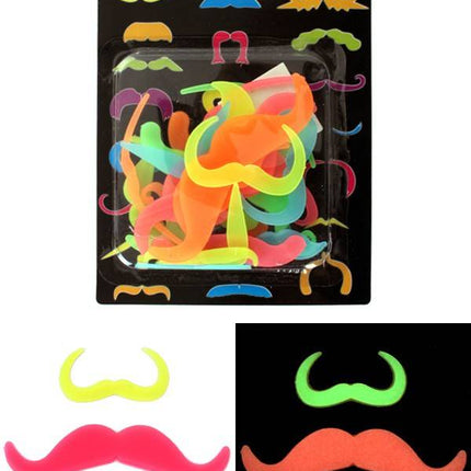 Feestbazaar Glow in the dark snorretjes