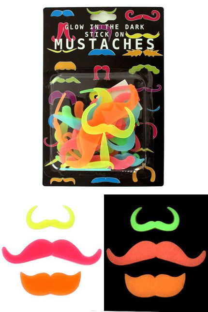 Feestbazaar Glow in the dark snorretjes