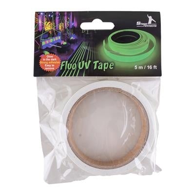 Feestbazaar Glow In The Dark UV Tape Groen (5m)