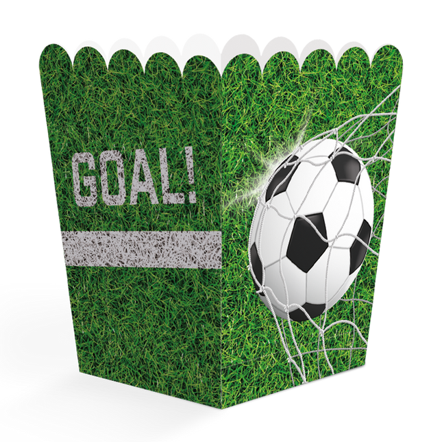 Feestbazaar Goal Snack Boxes Voetbal (8st)