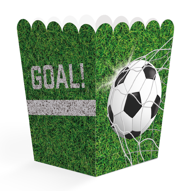Feestbazaar Goal Snack Boxes Voetbal (8st)