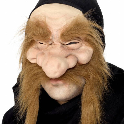 Feestbazaar Gold Digger halfgezicht masker