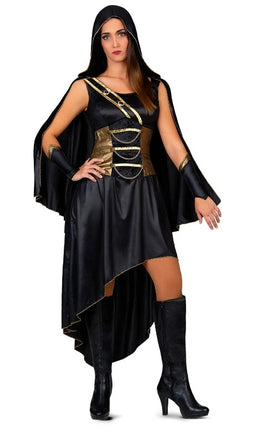 Feestbazaar Golden Hunter Dames Kostuum