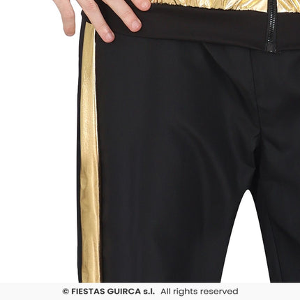 Feestbazaar Golden Tracksuit Heren Justin