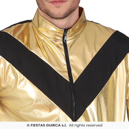Feestbazaar Golden Tracksuit Heren Justin
