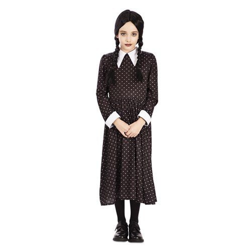 Feestbazaar Gothic Addams Family Jurk Kind
