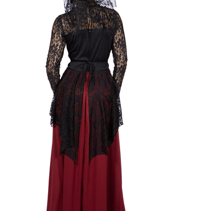Feestbazaar Gothic Koningin kostuum