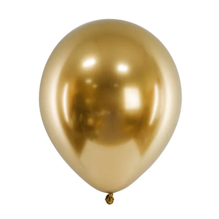 Feestbazaar Gouden Glossy Ballonnen 30cm (50st)