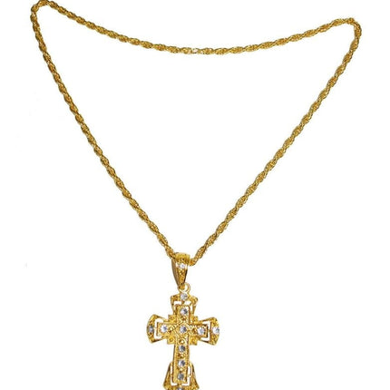 Feestbazaar Gouden Ketting Pater Bling