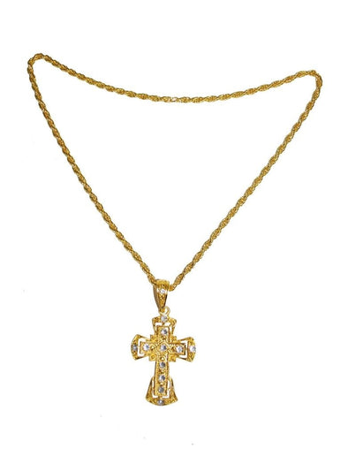Feestbazaar Gouden Ketting Pater Bling
