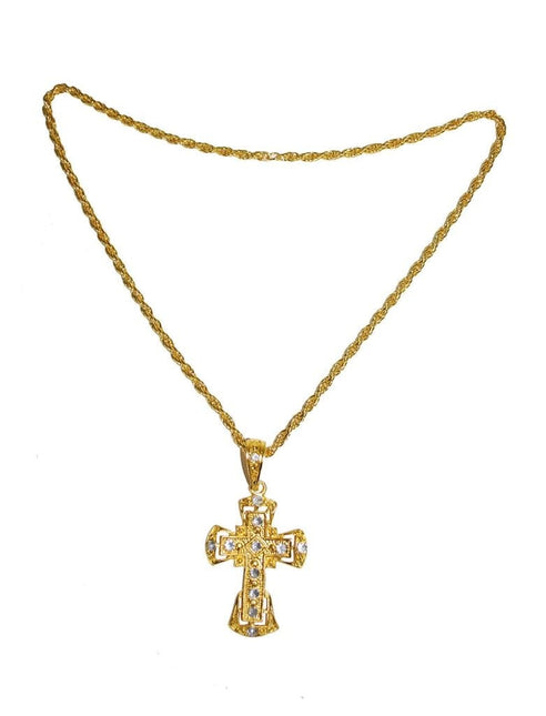 Feestbazaar Gouden Ketting Pater Bling