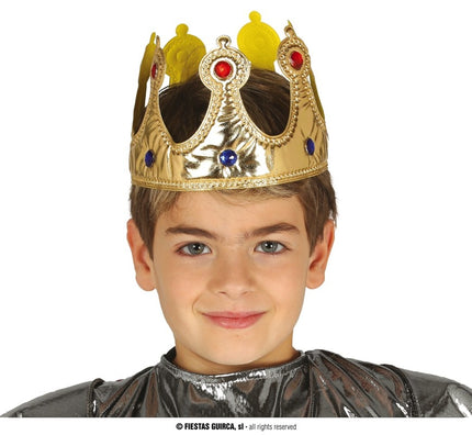 Feestbazaar Gouden Kinderkroon Koning