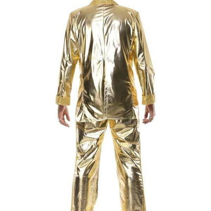 Feestbazaar Gouden Pak Elvis