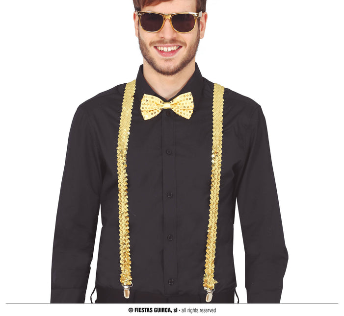 Feestbazaar Gouden Party Accessoire Set
