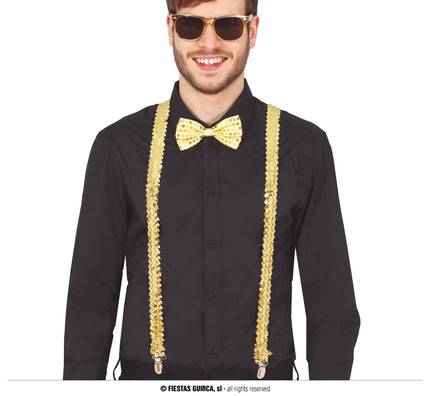 Feestbazaar Gouden Party Accessoire Set