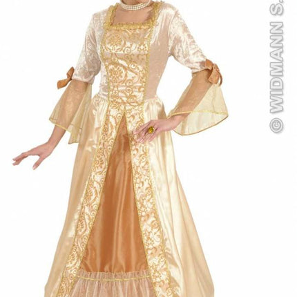Feestbazaar Gouden prinses kostuum de luxe