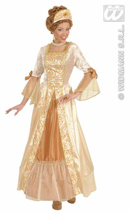 Feestbazaar Gouden prinses kostuum de luxe