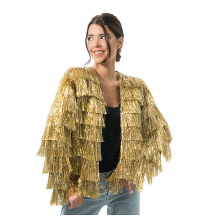 Feestbazaar Gouden Tinsel Festival Jas Dames