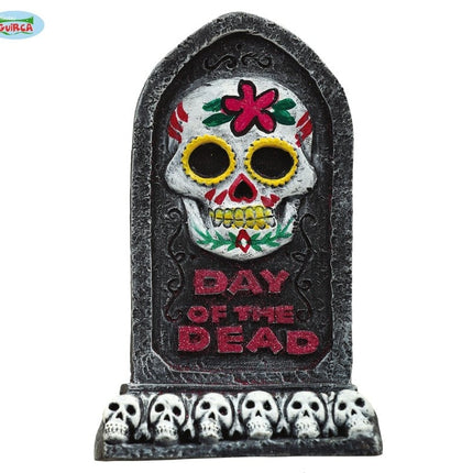 Feestbazaar Grafsteen Day of the Dead 13cm