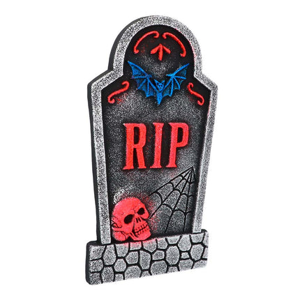Feestbazaar Grafsteen 'RIP' Neon 41x21cm