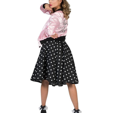 Feestbazaar Grease Jaren 50 jasje pink