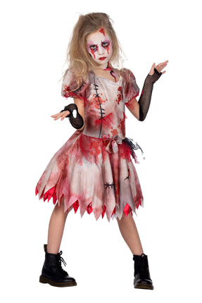 Feestbazaar Griezelige Jurk Bloody Bella Meisjes