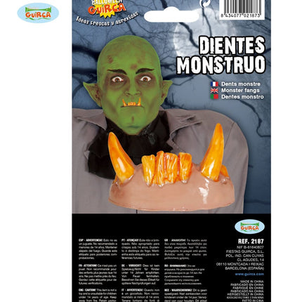 Feestbazaar Griezelige Monster Tanden