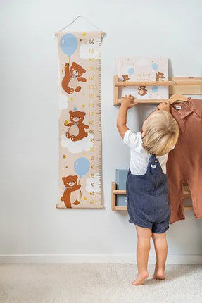 Feestbazaar Groei Meetlat Muur Teddybeer (24x100cm)
