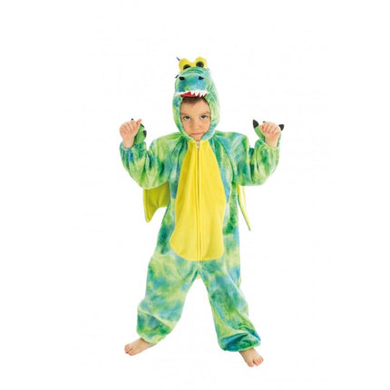 Feestbazaar Groene Draken Onesie Kind