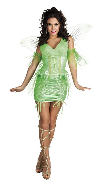 Feestbazaar Groene Fee sexy kostuum