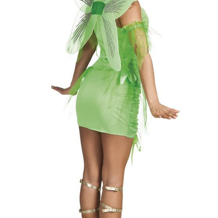 Feestbazaar Groene Fee sexy kostuum